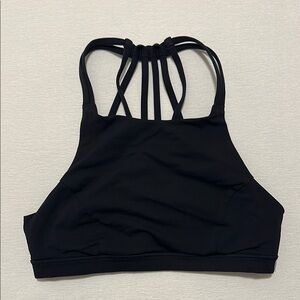 LULULEMON Black Strappy Women's Bralette Size 8